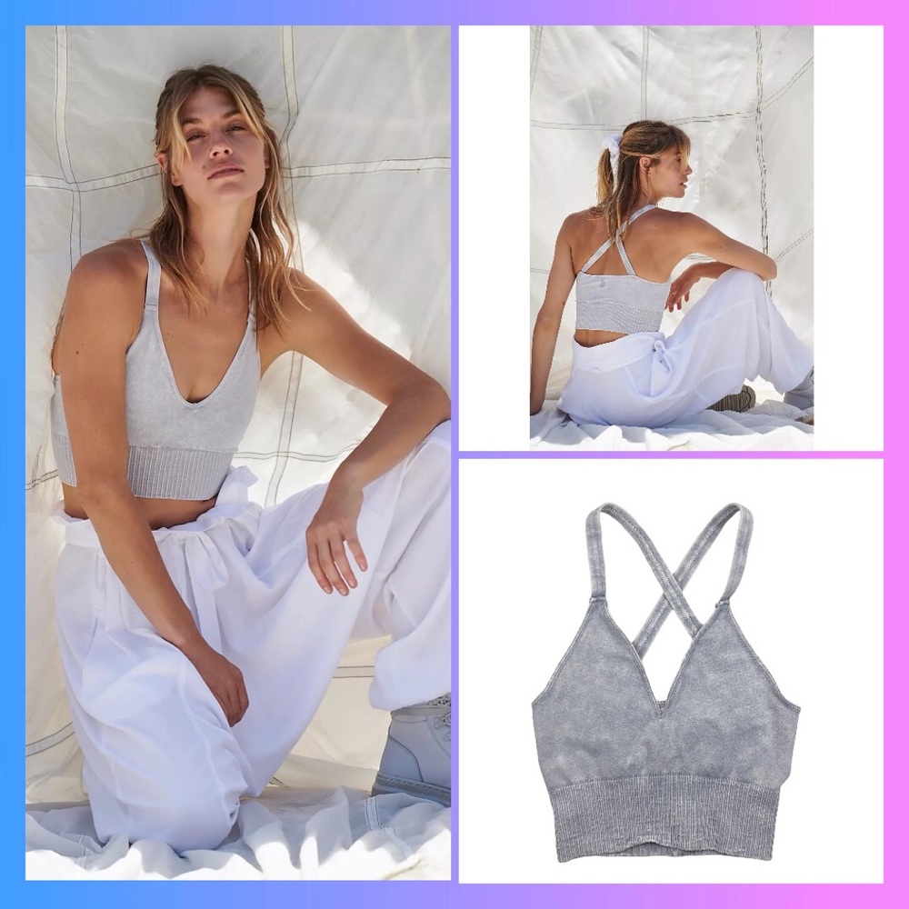 NWOT Free People Good Karma Crop XS/S